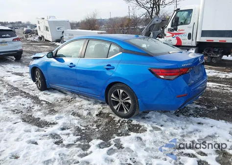 2020 Nissan Sentra Sv Xtronic Cvt z USA, uszkodzony, nr VIN 3N1AB8CV0LY308447